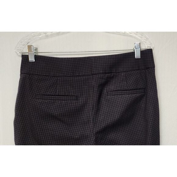 Ann Taylor Loft Marisa Ankle Fit Casual Dress Pants Size 4 Color Black/Red - Picture 4 of 7